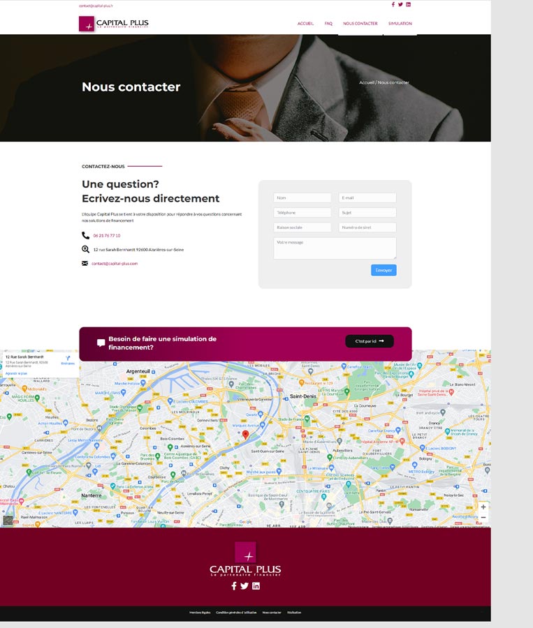 capital-plus-page-contact-charte-graphique-webdesigner-freelance-paris-1