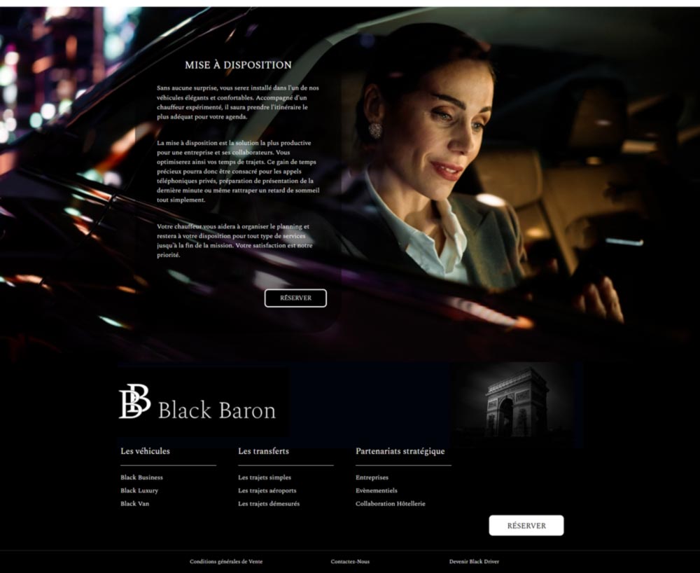 black-baron-theme-wordpress-sur-mesure-3 Site internet pour VTC